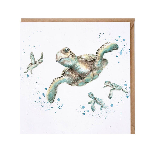 Wrendale Designs by Hannah Dale Card - Swimming School