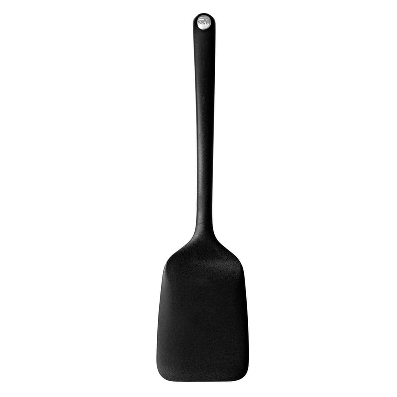 Robert Welch Signature Large Nylon Non-Stick Turner - Black - Potters Cookshop