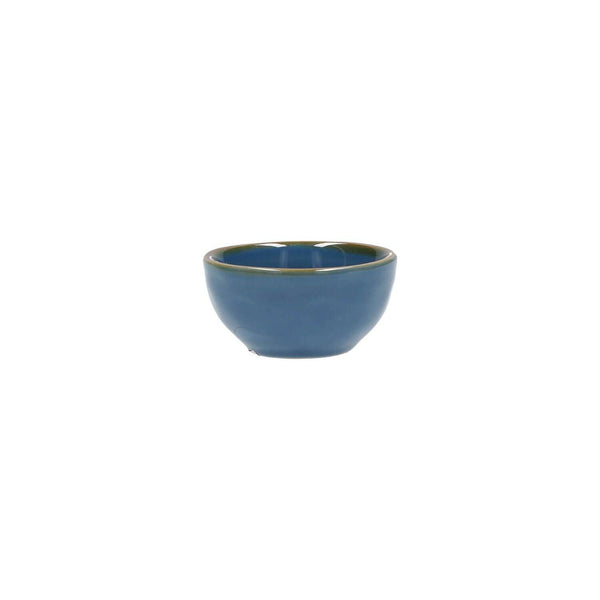 Rose & Tulipani Concerto Blu Avio Blue Round Tiny Bowl - 7cm - Potters Cookshop