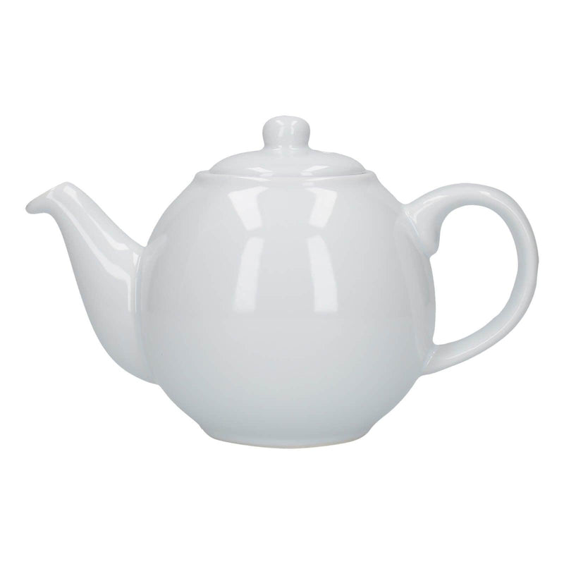 London Pottery Globe 2 Cup Teapot - White - Potters Cookshop