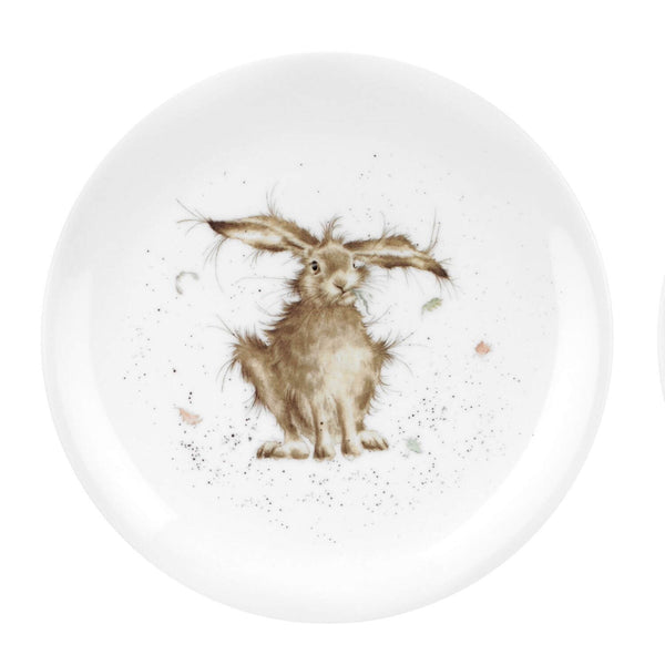 Royal Worcester Wrendale Coupe Plate - Hare Brained