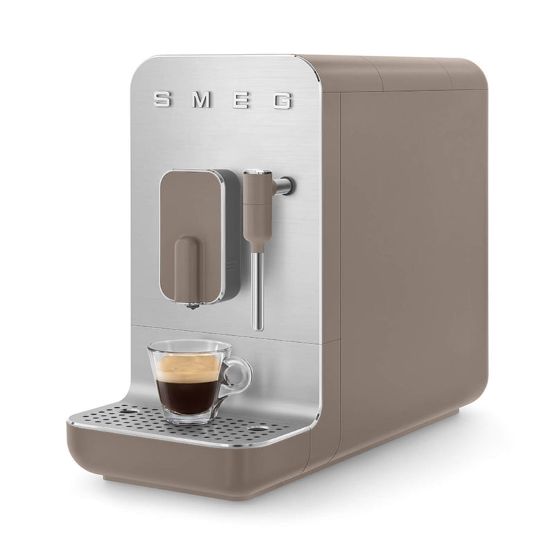 Buy Smeg BCC02 Bean to Cup Coffee Machine Matte Taupe Potters