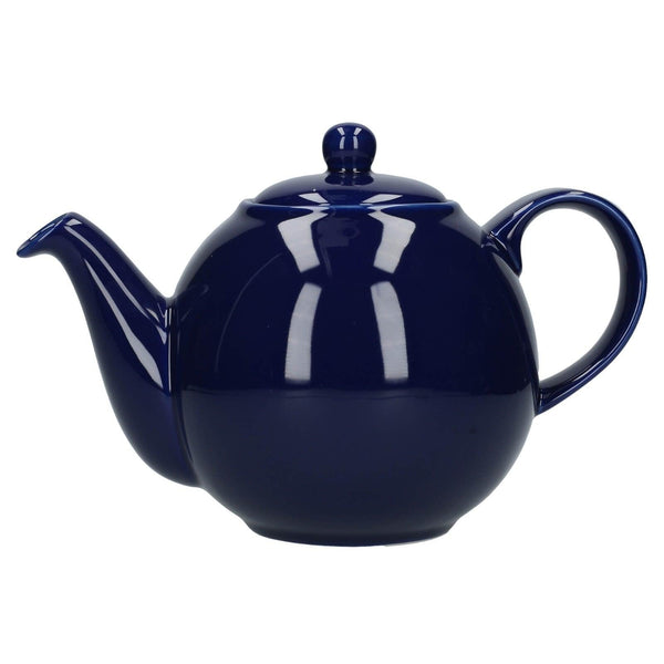 London Pottery Globe 4 Cup Teapot - Cobalt Blue - Potters Cookshop