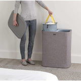 Joseph Joseph Tota 90 Litre Laundry Separation Bin - Grey - Potters Cookshop