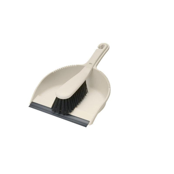 Addis Dustpan & Soft Brush - Linen - Potters Cookshop