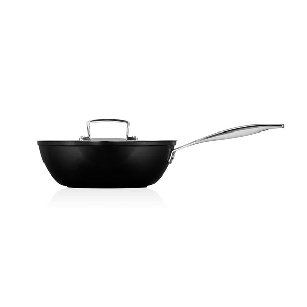 Le Creuset Toughened Non-Stick Chefs Pan with Pouring Spouts - 24cm