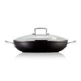 Le Creuset Toughened Non-Stick Shallow Casserole - 30cm - Potters Cookshop