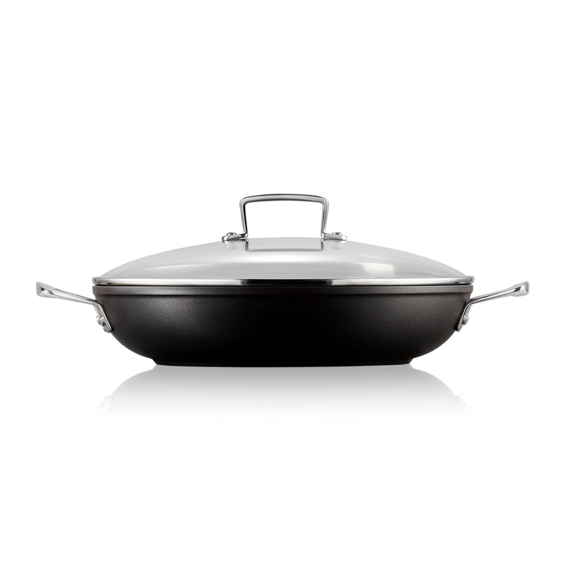 Le Creuset Toughened Non-Stick Shallow Casserole - 30cm - Potters Cookshop