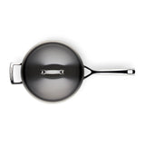 Le Creuset Toughened Non-Stick Saute Pan With Glass Lid - 26cm - Potters Cookshop