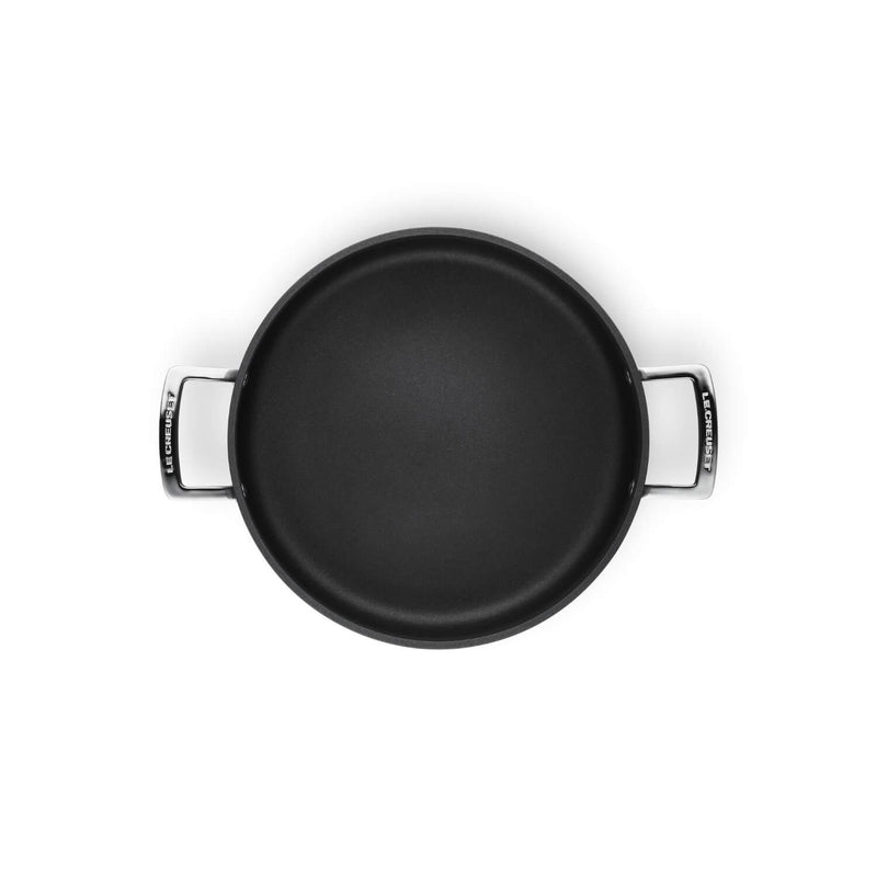 Le Creuset Toughened Non-Stick Sauté Pan - 28cm - Potters Cookshop