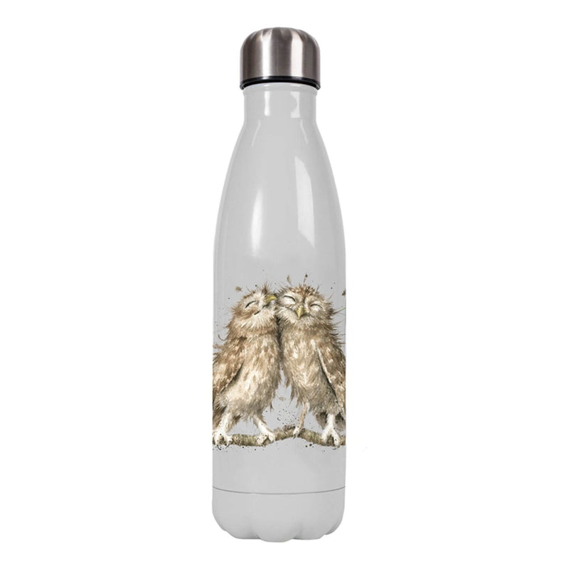 Wrendale Designs by Hannah Dale 500ml Water Bottle - Birds of a Feather Owl