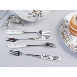 Alice in Wonderland Pastry Forks - Set of 4 - Potters Cookshop