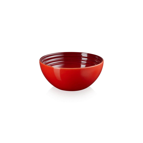 Le Creuset Stoneware 12cm Snack Bowl - Cerise - Potters Cookshop