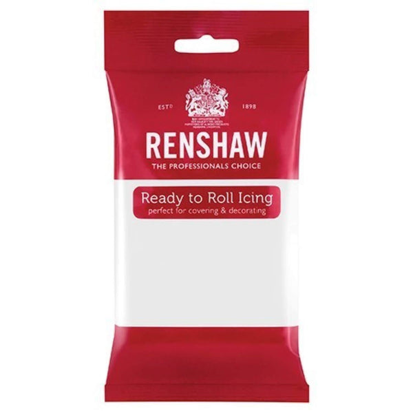 Renshaw 1kg Ready to Roll Fondant Icing - White - Potters Cookshop