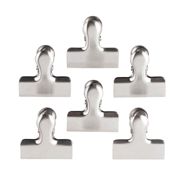 Taylor's Eye Witness 6 Piece Small Bag Clip Set - Stainless Steel