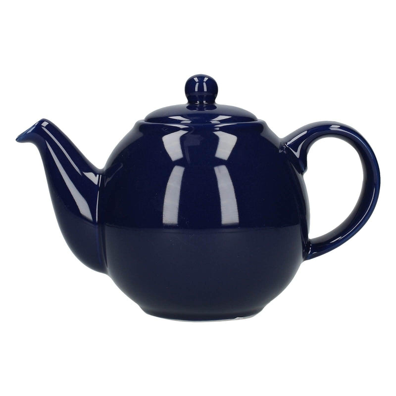 London Pottery Globe 2 Cup Teapot - Cobalt Blue - Potters Cookshop