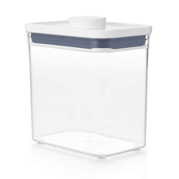 OXO Good Grips POP 2.0 Rectangle Short Storage Container - 1.6 Litre - Potters Cookshop