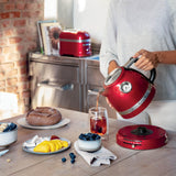 KitchenAid Artisan Kettle & 2 Slice Toaster Set - Candy Apple - Potters Cookshop