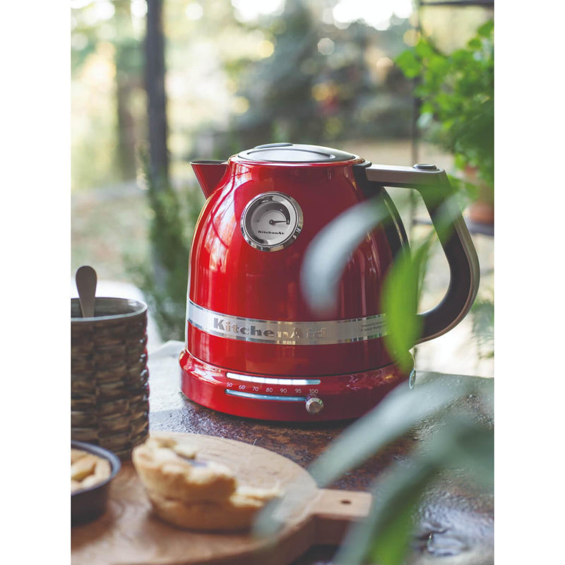 KitchenAid 1.5 Liter Electric Kettle with Dual-Wall Insulation | Empire Red