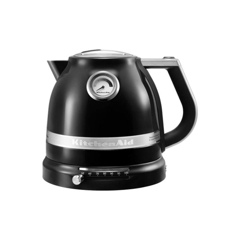 KitchenAid Artisan 5KEK1522BOB 1.5 Litre Kettle - Onyx Black - Potters Cookshop