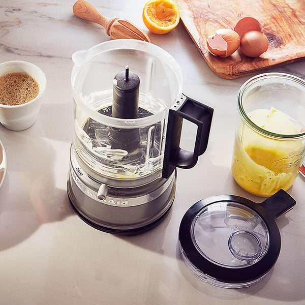 KitchenAid Classic 5KFC3516BCU Mini Food Chopper - Contour Silver - Potters Cookshop