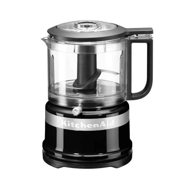 KitchenAid 5KFC3516BOB Mini Food Chopper - Onyx Black - Potters Cookshop