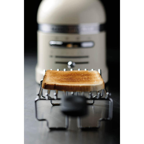 KitchenAid Artisan 5KMT2204BAC 2 Slice Toaster - Almond Cream - Potters Cookshop