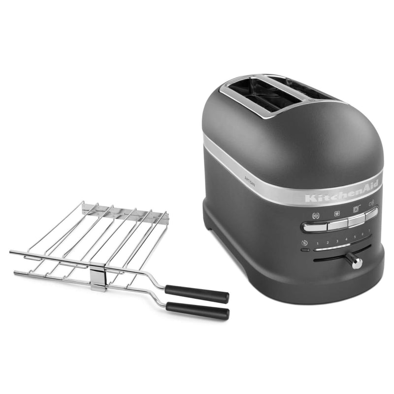 KitchenAid Artisan Kettle & 2 Slice Toaster Set - Imperial Grey - Potters Cookshop