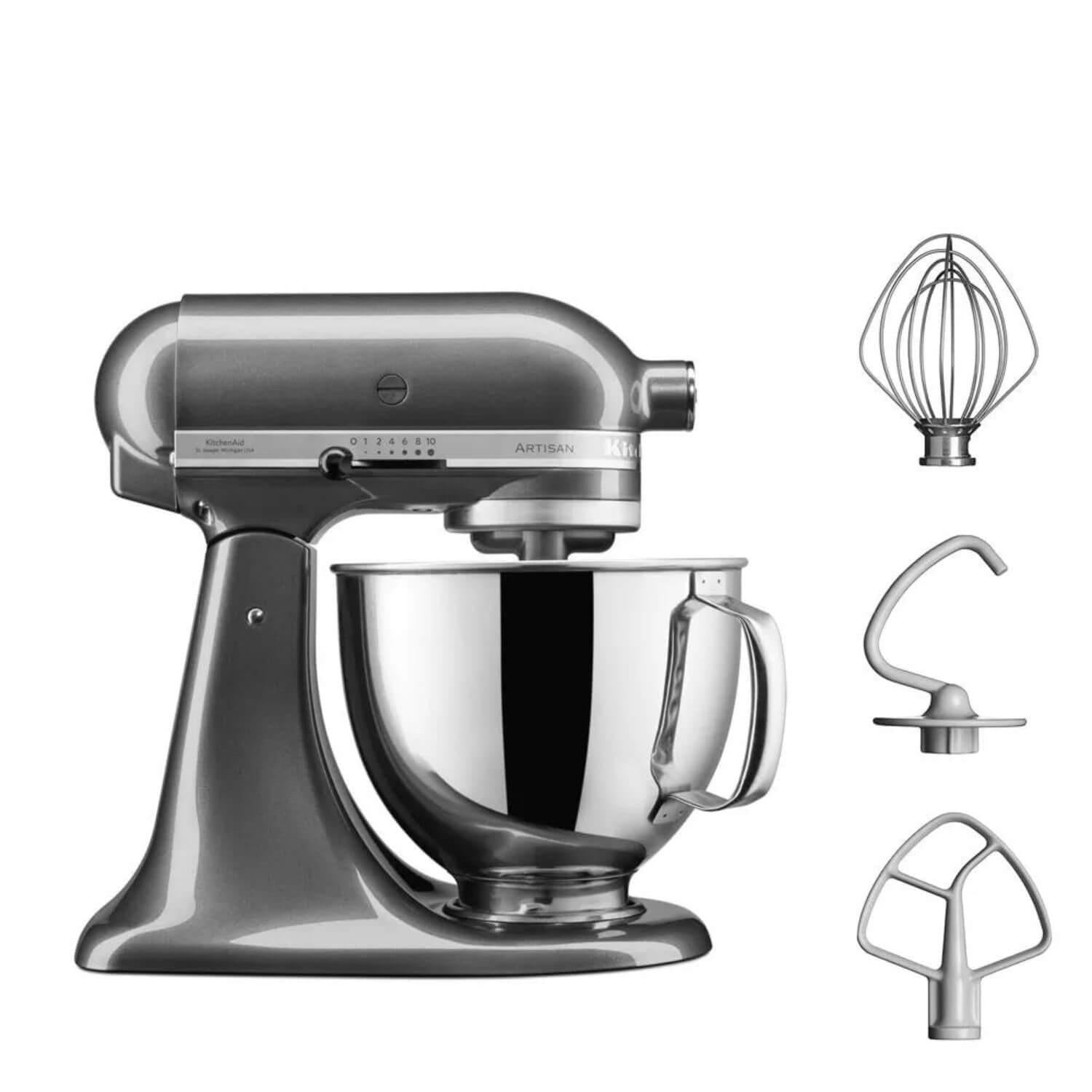 Buy KitchenAid 5KSM125BQG Artisan Stand Mixer Liquid Graphite