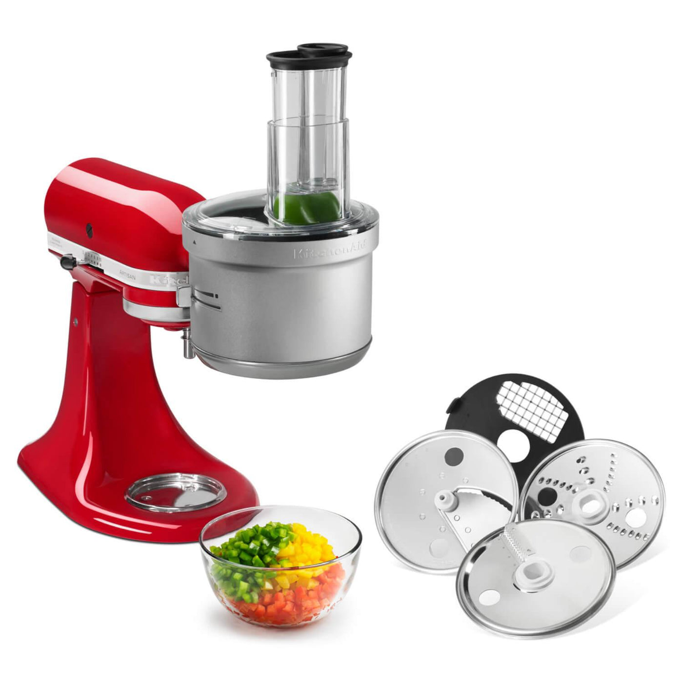 Buy KitchenAid 5KSM2FPA Food Processor Attachment Potters Cookshop