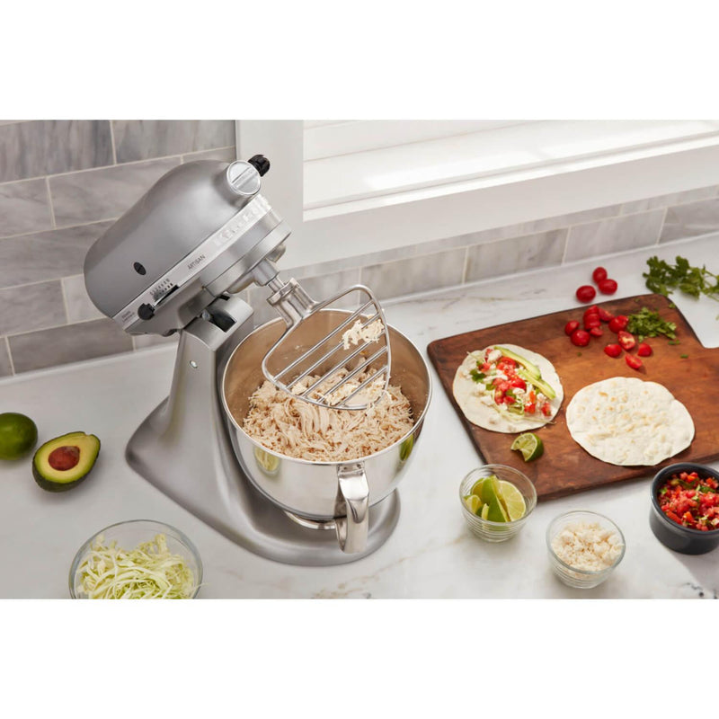 KitchenAid 5KSMPB5SS Pastry Beater & Scraper Attachment - Stainless Steel - Potters Cookshop
