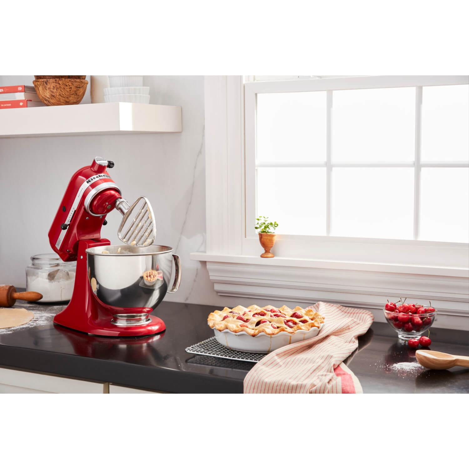 Buy KitchenAid  5KSMPB5W Pastry Beater & Scraper Attachment - White –  Potters Cookshop