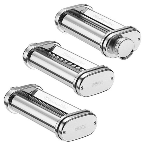 KitchenAid 5KSMPRA Pasta Roller & Cutter Set - 3 Piece - Potters Cookshop