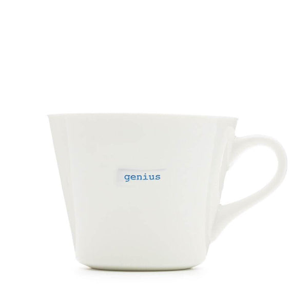 Keith Brymer Jones Word Range Mug - genius - Potters Cookshop