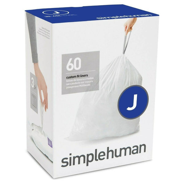 Simplehuman Code J Bin Liners - Pack of 60