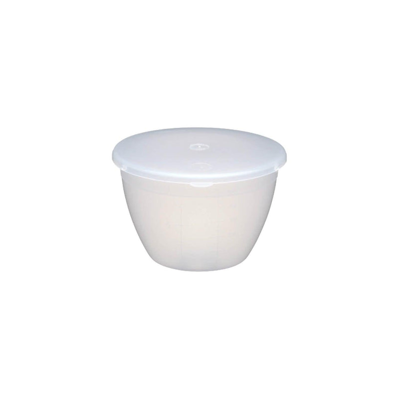 KitchenCraft Plastic Pudding Basin & Lid - 570ml - Potters Cookshop
