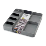 Joseph Joseph DrawerStore Cutlery, Utensil & Gadget Organiser - Grey - Potters Cookshop