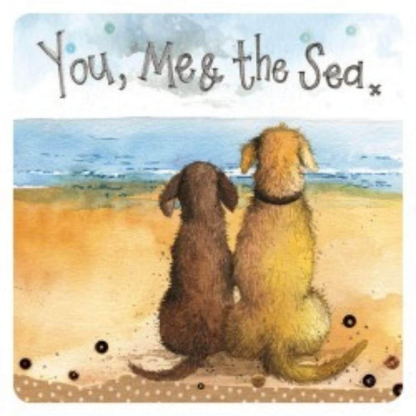 Alex Clark Coaster - You, Me At The Sea - Potters Cookshop