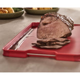 Joseph Joseph Cut&Carve Plus Multifunction Large Chopping Board - Red