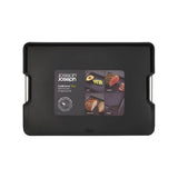 Joseph Joseph Cut&Carve Plus Multi-function Extra Large Chopping Board - Black