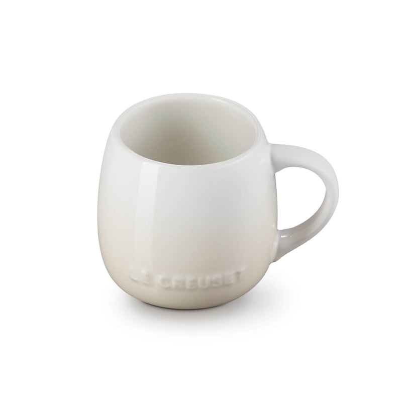 Le Creuset 320ml Stoneware Coupe Sphere Mug - Meringue