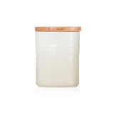 Le Creuset Stoneware Medium Storage Jar - Meringue - Potters Cookshop