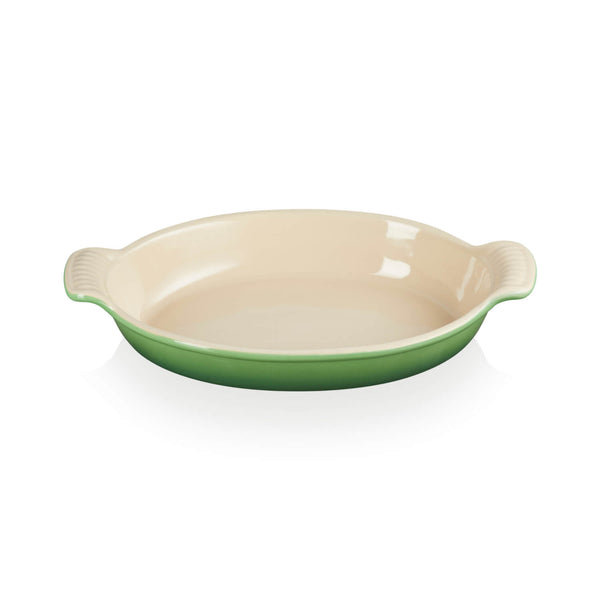 Le Creuset Heritage Stoneware 28cm Oval Dish - Bamboo