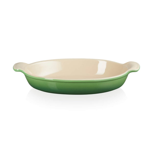Le Creuset Heritage Stoneware 28cm Oval Dish - Bamboo