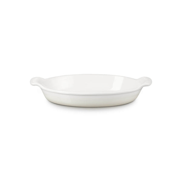 Le Creuset Heritage Stoneware 28cm Oval Dish - Meringue