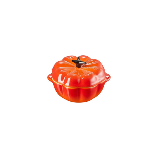 Le Creuset Stoneware Petite Pumpkin Casserole Dish - Volcanic - Potters Cookshop