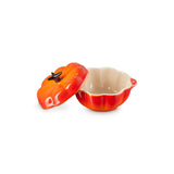 Le Creuset Stoneware Petite Pumpkin Casserole Dish - Volcanic - Potters Cookshop