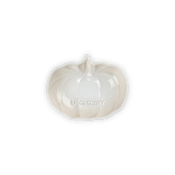 Le Creuset Stoneware 13cm Pumpkin Dish - Meringue - Potters Cookshop