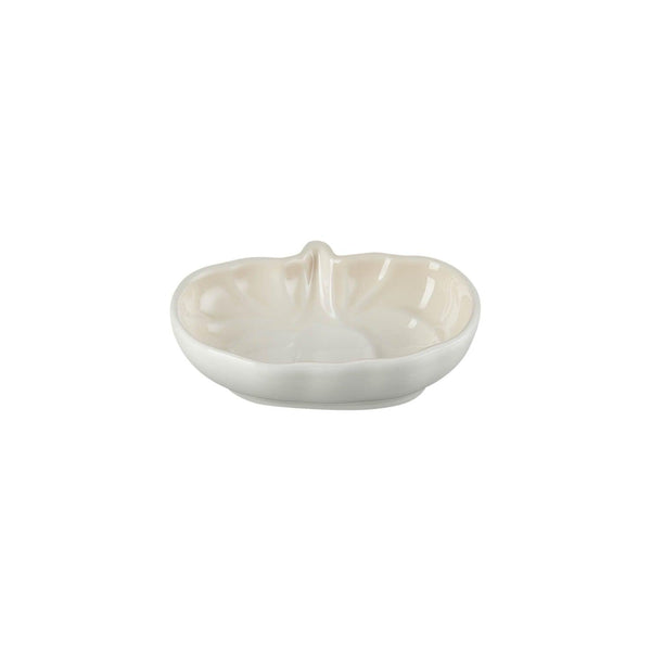 Le Creuset Stoneware 13cm Pumpkin Dish - Meringue - Potters Cookshop