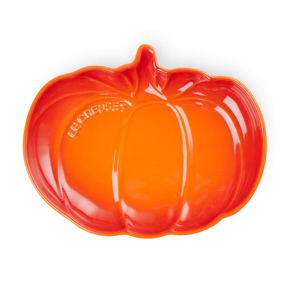 Le Creuset Stoneware 23cm Pumpkin Dish - Volcanic - Potters Cookshop